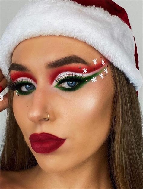 christmas eyeshadow looks simple.